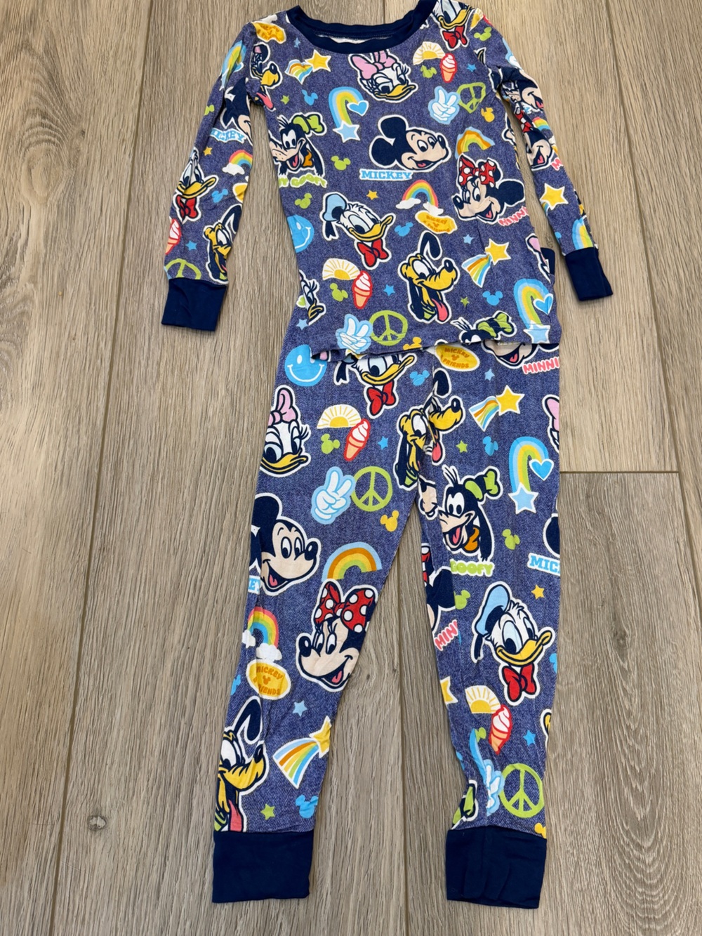 Little Sleepies x Disney Bamboo Two Piece Long Sleeve Pant Set
